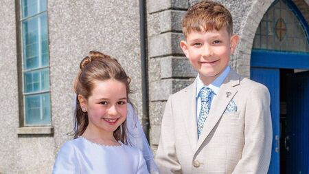 First Holy Communion day in Hacketstown