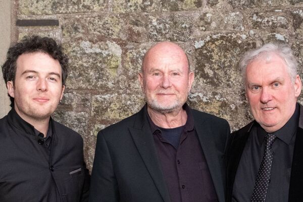 Kevin Rowe, Des Lacey and Ollie Hennessy, the musical director of the event Kevin Rowe, Des Lacey and Ollie Hennessy, the musical director of the event