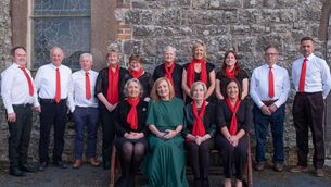 <p>The choir that performed with Mary Kennedy</p> <p>The choir that performed with Mary Kennedy</p>