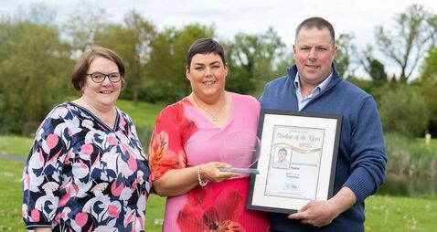 Bernadette named Teagasc student of year 