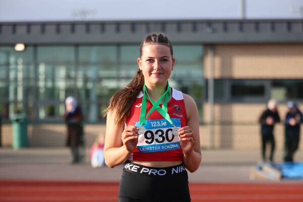 Ava Broderick, Leinster schools 100m Champion. All Photos: Perri Williams.