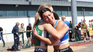 <p>Sofia Granjo earned double championship records and a World U20 qualifying standard.</p> <p>Sofia Granjo earned double championship records and a World U20 qualifying standard.</p>