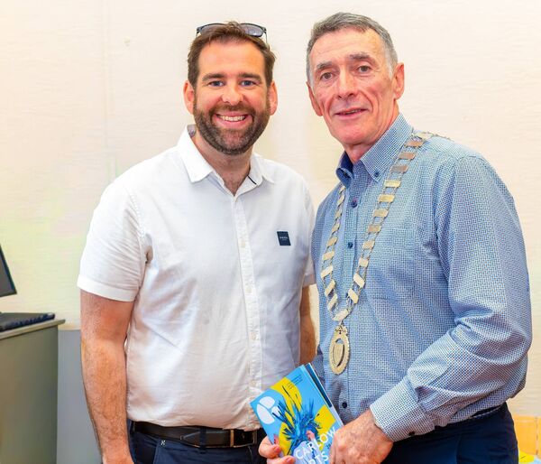 Cllr Paul Doogue (Mayor of Carlow) and Cllr Fintan Phelan were pictured at the launch of the Carlow Artists Art Exhibition in Carlow College. Photo: michaelorourkephotography.ie Cllr Paul Doogue (Mayor of Carlow) and Cllr Fintan Phelan were pictured at the launch of the Carlow Artists Art Exhibition in Carlow College. Photo: michaelorourkephotography.ie