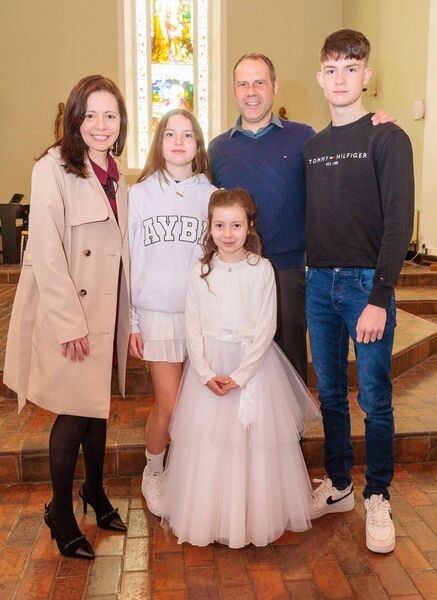 Elena Fitzpatrick with her parents James and Raquel and siblings Anna and Luke Elena Fitzpatrick with her parents James and Raquel and siblings Anna and Luke