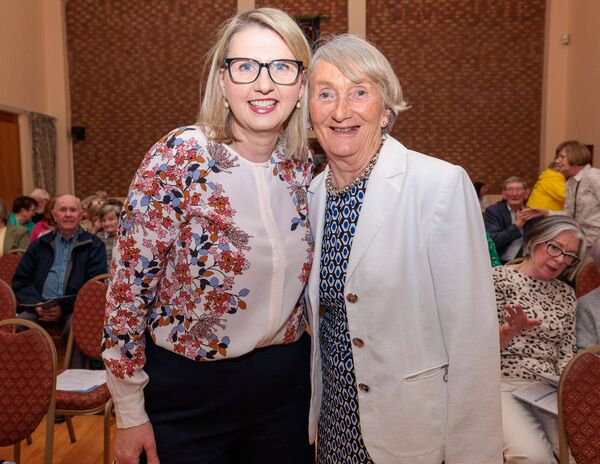 Joanne Donohoe (volunteer) with committee chairperson Helen Jordan Joanne Donohoe (volunteer) with committee chairperson Helen Jordan