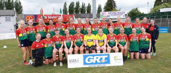 The Carlow ladies football team that defeated Limerick on Sunday. The Carlow ladies football team that defeated Limerick on Sunday.