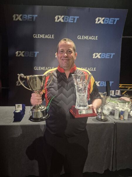 John Lawlor becomes the third Carlow man in as many years to deliver an individual All-Ireland title. Photo: Peter Fanning