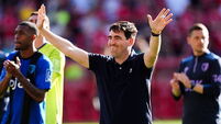 Andoni Iraola arrives on Merseyside to finalise Liverpool deal