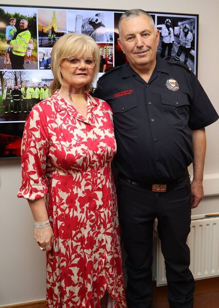 Terry Fitzpatrick with his wife Ann Terry Fitzpatrick with his wife Ann
