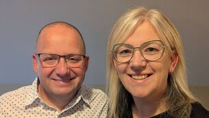 <p>Foster parents Dolores and Philip O’Neill from Carlow town.</p>