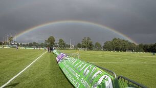 <p>A rainbow over the University of Limerick during the Kennedy Cup. </p> <p>A rainbow over the University of Limerick during the Kennedy Cup. </p>