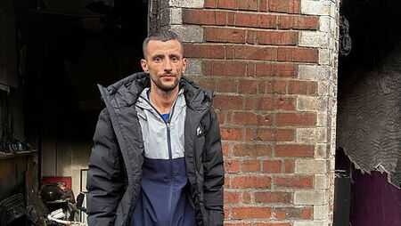 Man’s home ‘completely destroyed’ in Belfast disorder