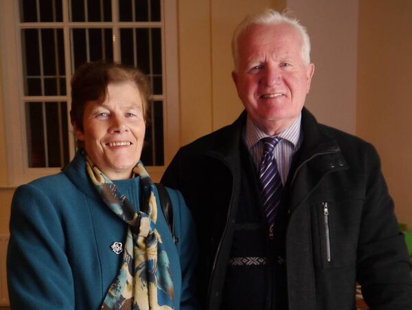 Mary and Tommy in November 2013