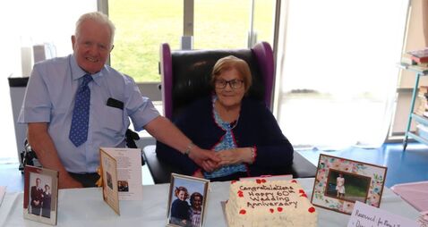 ‘A cake for every occasion’: Tommy and Mary celebrate 60 years of marriage