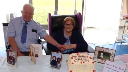 ‘A cake for every occasion’: Tommy and Mary celebrate 60 years of marriage