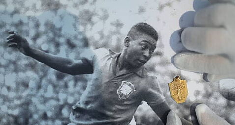 Pele winners’ medal among auction World Cup items expected to fetch €2.32m