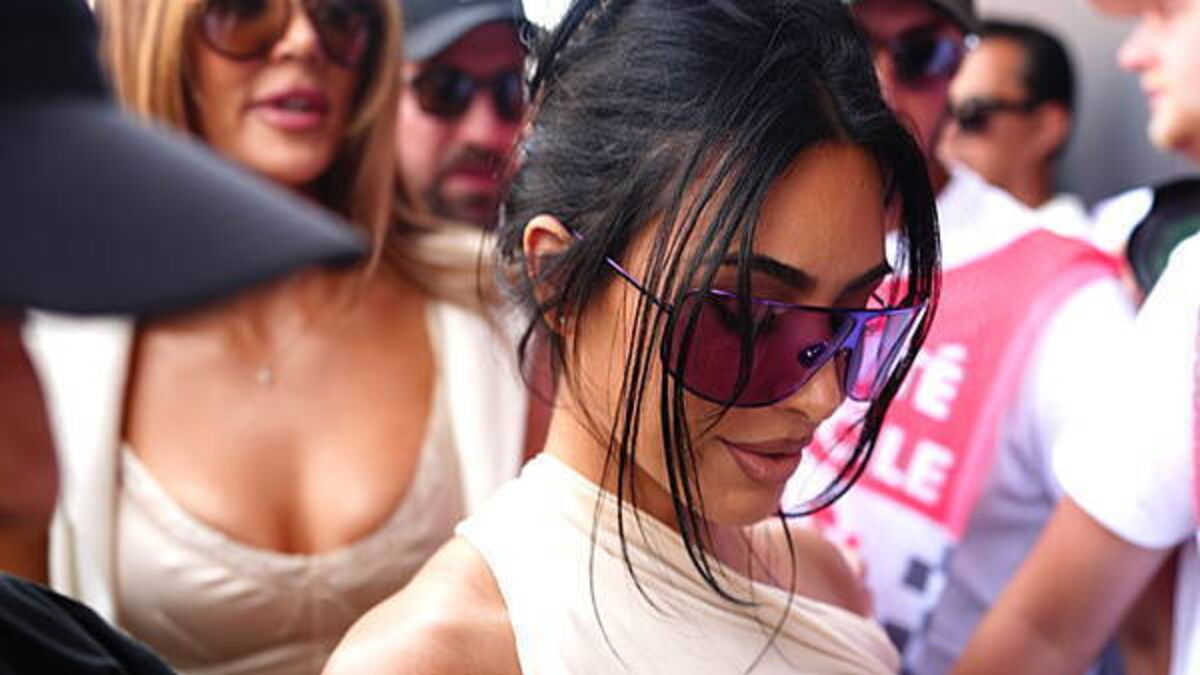 Kim Kardashian gives towel to F1 driver Kimi Antonelli after ‘stealing’ his
