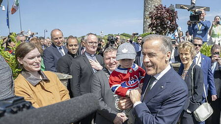 ‘Can we have mass outside?’: Mark Carney returns to sun-soaked Mayo home