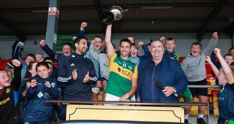 Rathvilly rule the roost with ten-point over Éire Óg in Division 1 final
