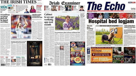 What the papers say: Tuesday's front pages