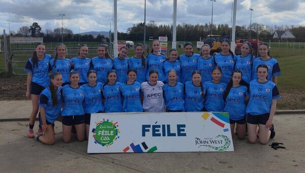 Carlow Division 1 Féile champions, St Anne's.