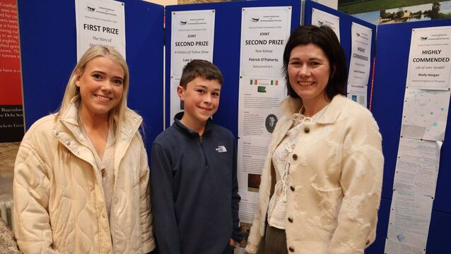 Young Carlow historians awarded at annual CHAS competition