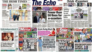 What the papers say: Friday's front pages