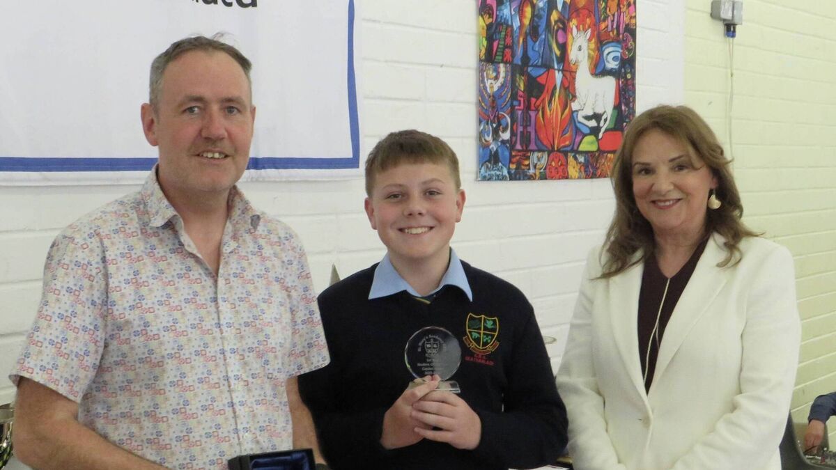 Carlow CBS students recognised at school awards