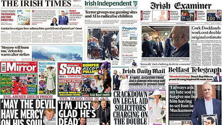 What the papers say: Friday's front pages