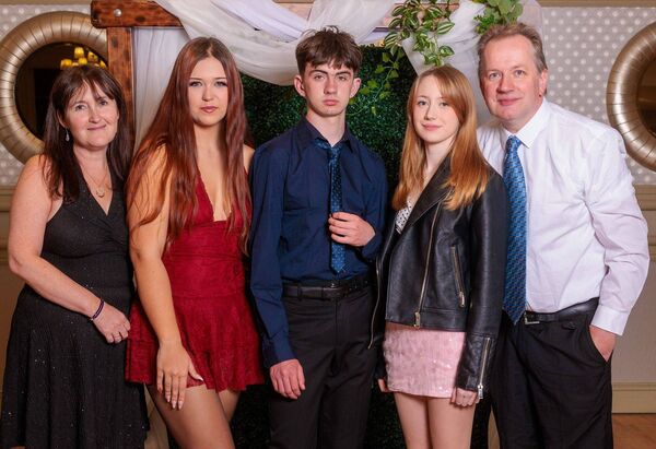 Conor Dowling with his parents Hannah and Ken, and sisters Emma and Olivia Conor Dowling with his parents Hannah and Ken, and sisters Emma and Olivia