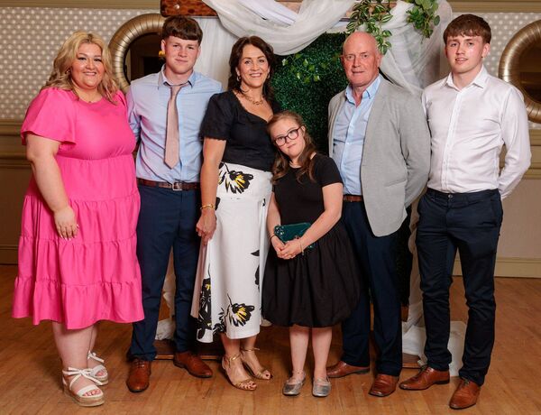 Isabelle O'Gorman pictured with her family Isabelle O'Gorman pictured with her family