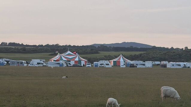 Over 70 caravans ordered to leave the Curragh Over 70 caravans ordered to leave the Curragh