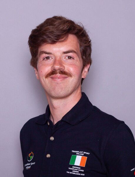 Tomás Ó hAileagáin qualified to enter the transplant games after he donated life-saving platelets and bone marrow to people in need Tomás Ó hAileagáin qualified to enter the transplant games after he donated life-saving platelets and bone marrow to people in need
