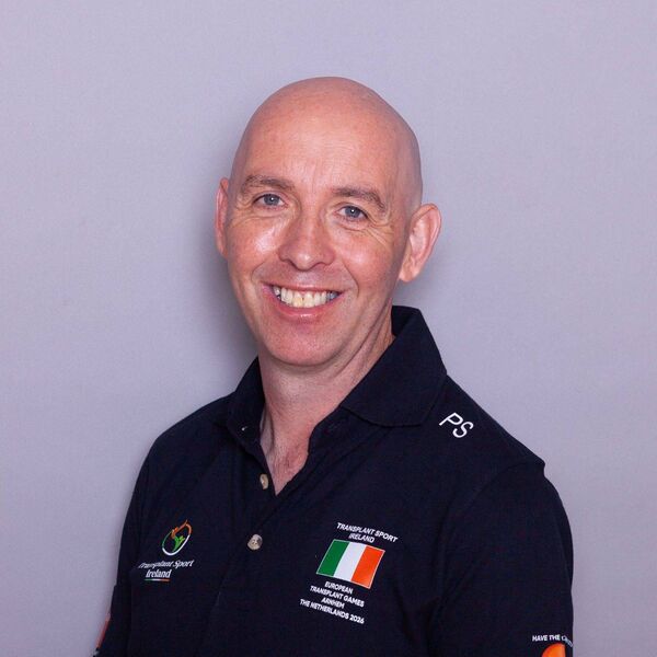 Pat Savage from Old Leighlin is taking part in the games next week after he received a kidney transplant some years ago Pat Savage from Old Leighlin is taking part in the games next week after he received a kidney transplant some years ago