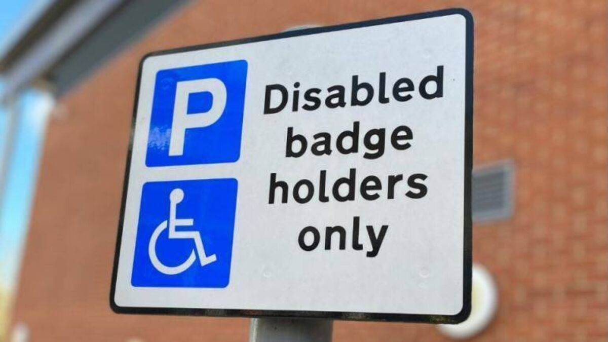 Man parked his Range Rover in disabled parking bay