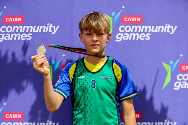 Oskaras Stonrus (St Patricks Tullow) 3rd in the All-Ireland u12 Shot Putt and 1st in the Community Games Long Jump. Oskaras Stonrus (St Patricks Tullow) 3rd in the All-Ireland u12 Shot Putt and 1st in the Community Games Long Jump.