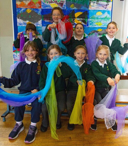 Second class pupils living their best lives!