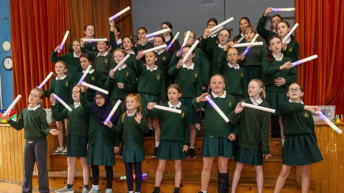 Tullow pupils shine a light onto their art work at annual exhibition