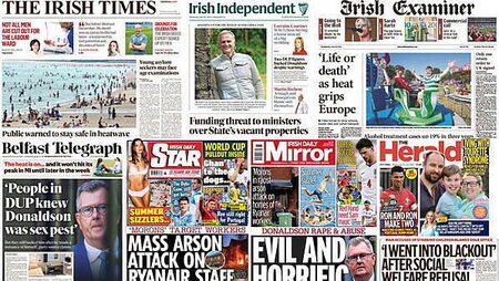 What the papers say: Wednesday's front pages