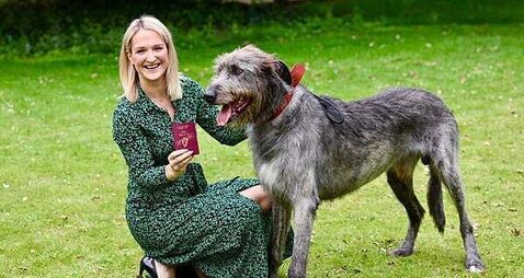 Wolfhound features on new ‘unmistakably Irish’ passport Wolfhound features on new ‘unmistakably Irish’ passport