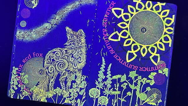 New UV artwork in Irish passport with increased security
