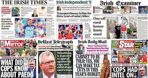 What the papers say: Monday's front pages