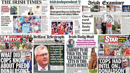 What the papers say: Monday's front pages