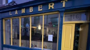 <p>Lamberts coffee shop on Dublin St, Carlow town</p>