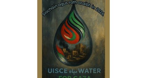 Gaelscoil staff sponsor water truck for Gaza in 24-hour collection drive