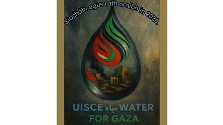 Gaelscoil staff sponsor water truck for Gaza in 24-hour collection drive