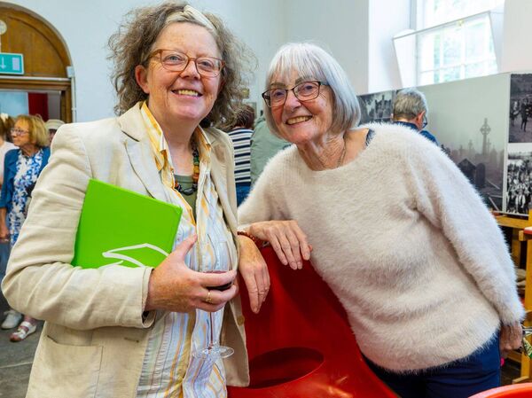 At the St Moling's Day celebrations were Mary Crowe and Emer O'Brien