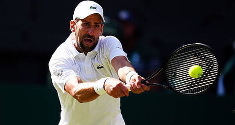 Novak Djokovic recovers from poor third set to continue Wimbledon title bid
