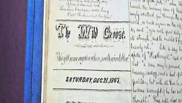 Handwritten Newspaper Workshop with Kate O’Shea