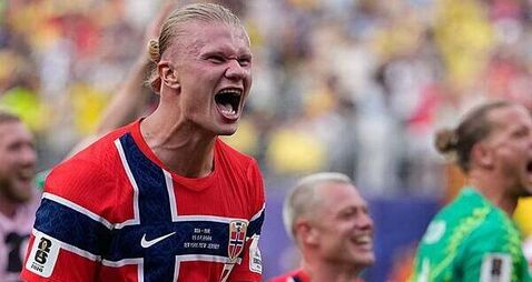 Erling Haaland stars as Norway stun Brazil to reach World Cup quarter-finals